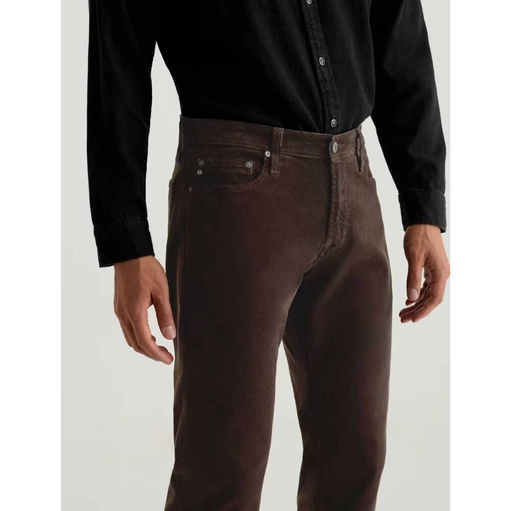NEW AG JEANS tellis corduroy pant in raw umber - Picture 4 of 6